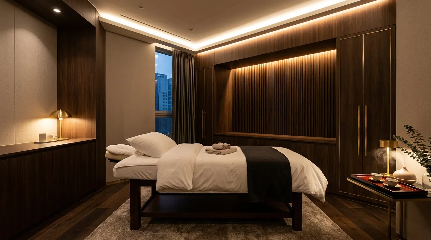 Luxury Gangnam private wellness suite